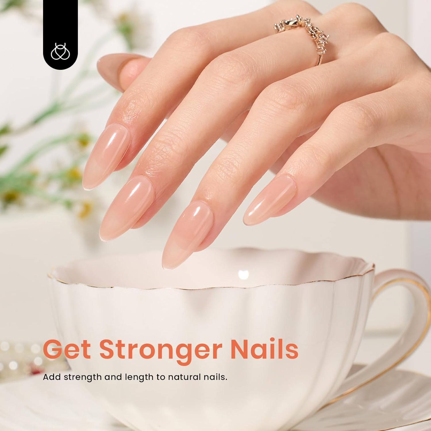 Beetles 7-in-1 Builder Gel Nail Polish Jelly Beige 15ml for DIY Manicure - Image 6