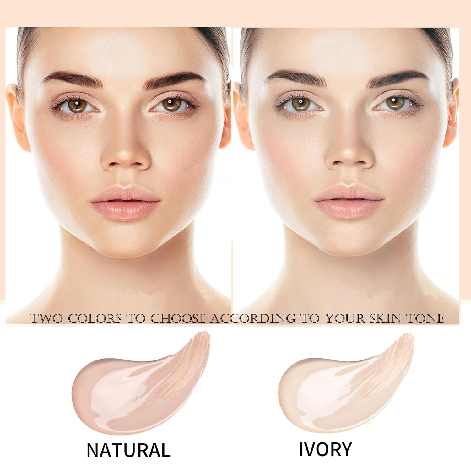 Mature Skin Self-Adjusting CC Cream Foundation SPF 50 Natural Tone Primer 50ml - Image 2