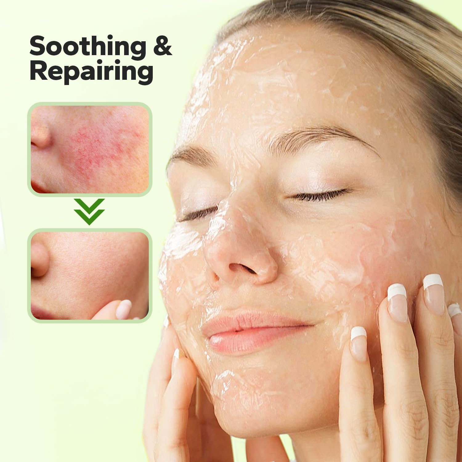 Organic Aloe Vera Gel 7 Fl Oz Soothing Moisturizer for Face, Body, Hair and Sunburn Relief - Image 3