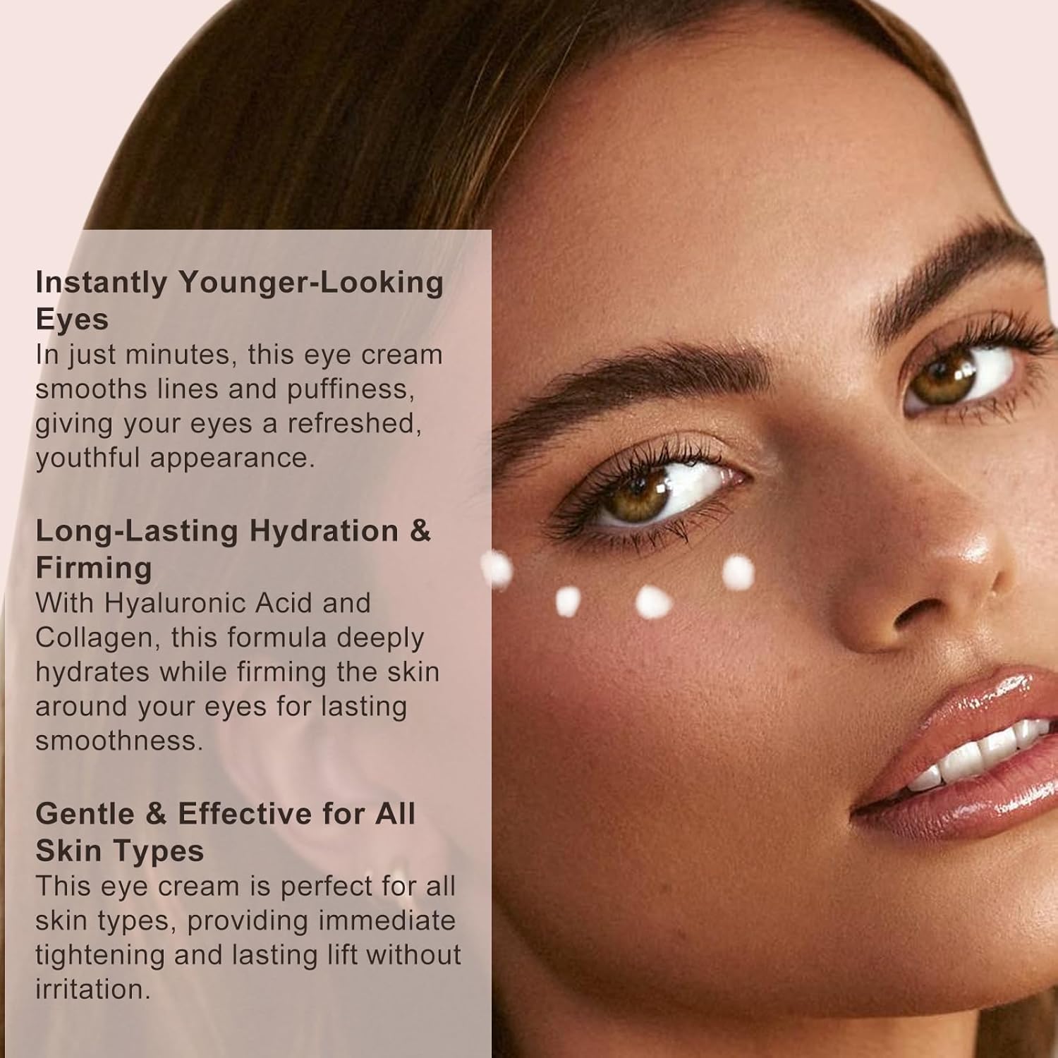 Instant Eye Tightener Cream 60 ML for Puffiness, Fine Lines, and Hydration - Image 3