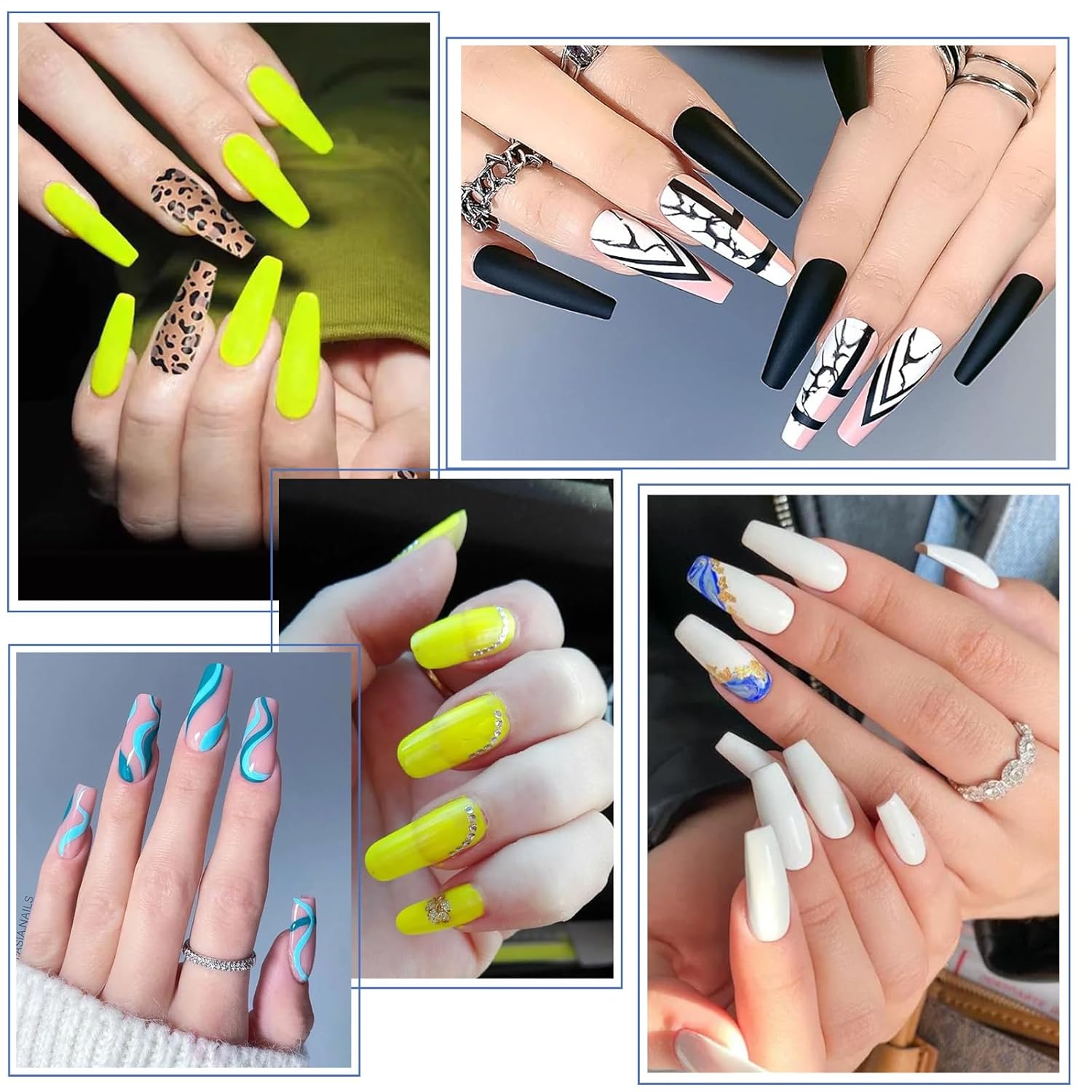 Artdone 20 Piece Gel Nail Polish Kit with Glossy Matte Top Base Coat - Image 6