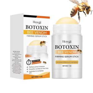 Hoygi-Botox Bee Venom Firming Serum Stick – Advanced Anti-Aging Wrinkle-Reducing Cream for Face & Body, Lifts, Plumps & Firms Skin, Restores Elasticity – Natural Formula for All Skin Types