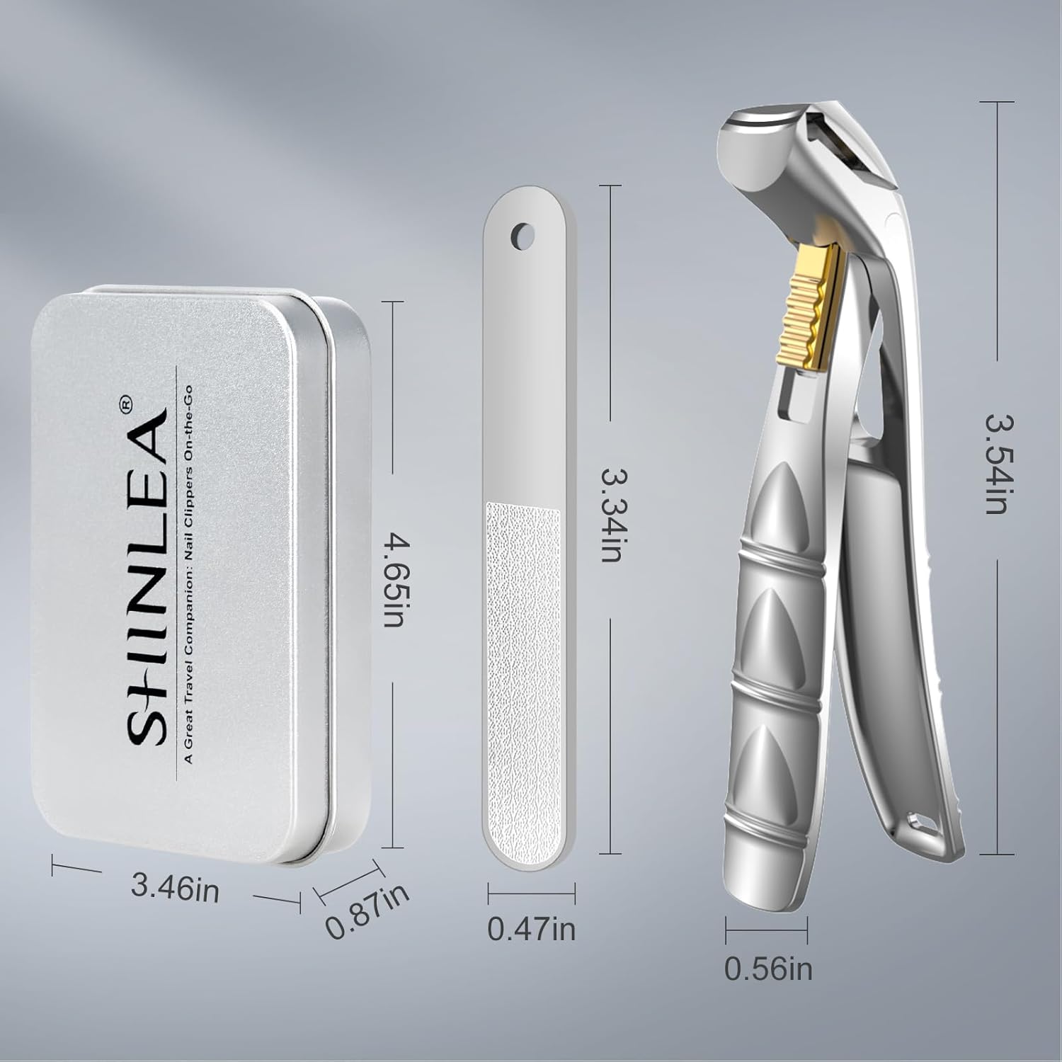 Ergonomic Long Handle Nail Clippers for Seniors with Catcher, Wide Jaw for Thick Nails - Image 7