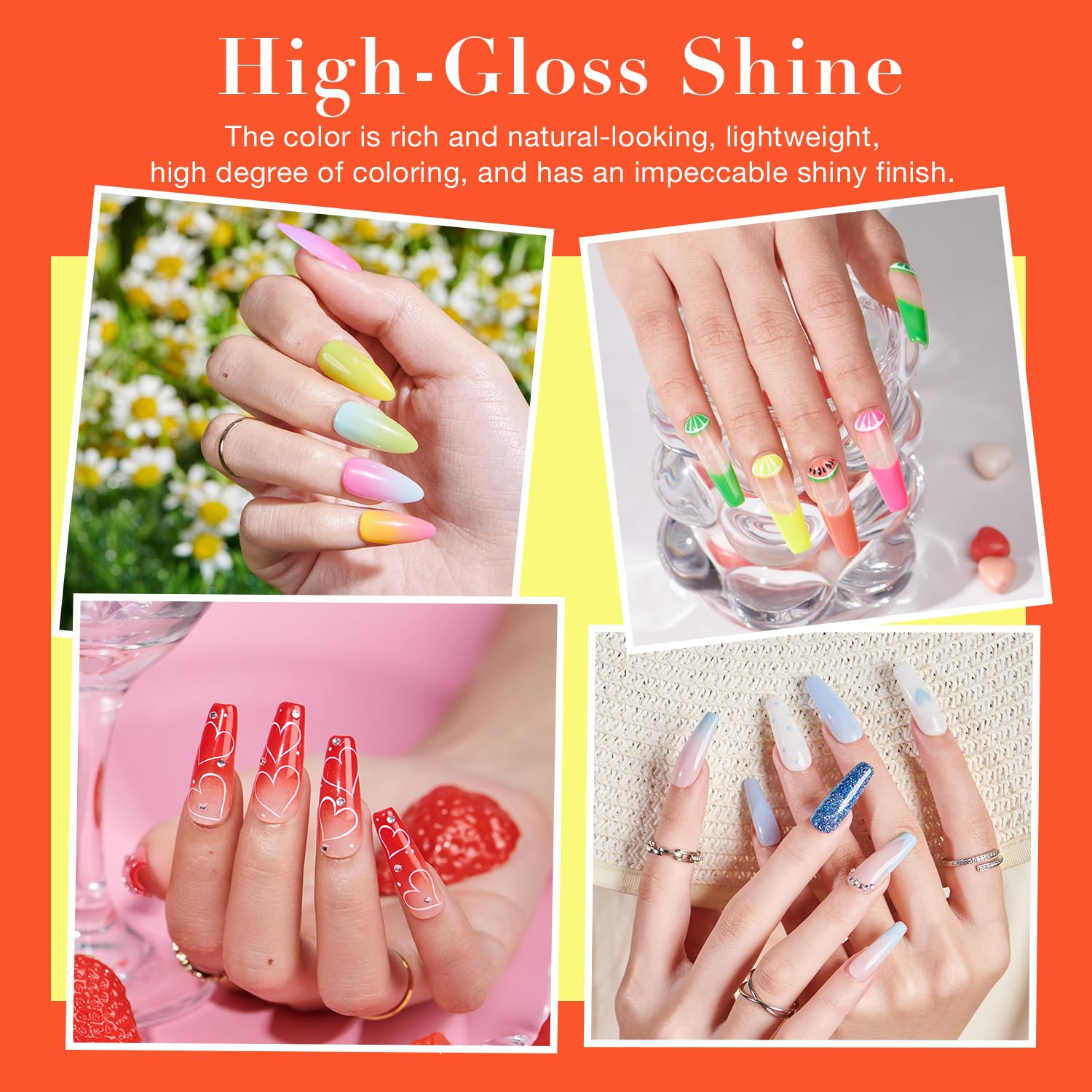 AZUREBEAUTY 170 Piece Dip Powder Nail Kit 36 Color Set with Removal Accessories - Image 4