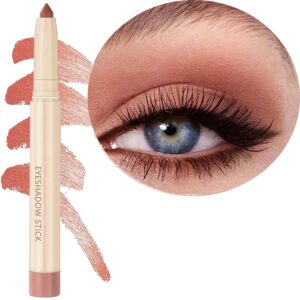 Eyeshadow Makeup, Waterproof Hypoallergenic Long Lasting Eye Liner, Highlighter Matte Cream Eye Shadow Stick, Glitter Primer Palette Shimmer Eyeliner Pen, Enthusiasm Matte