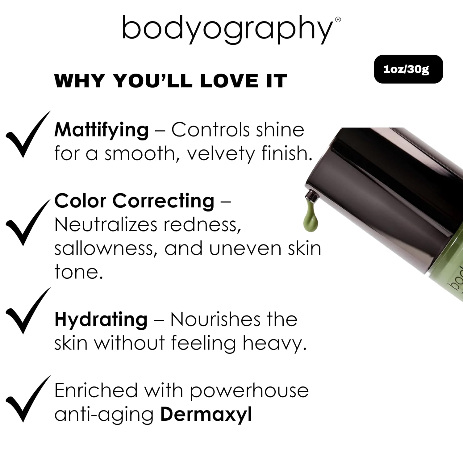 BODYOGRAPHY Foundation Primer (Purple) 1 oz - Anti-Aging Makeup Primer with Vitamin E, Jojoba, and Grapeseed Oil, Gluten-Free, Cruelty-Free - Image 6