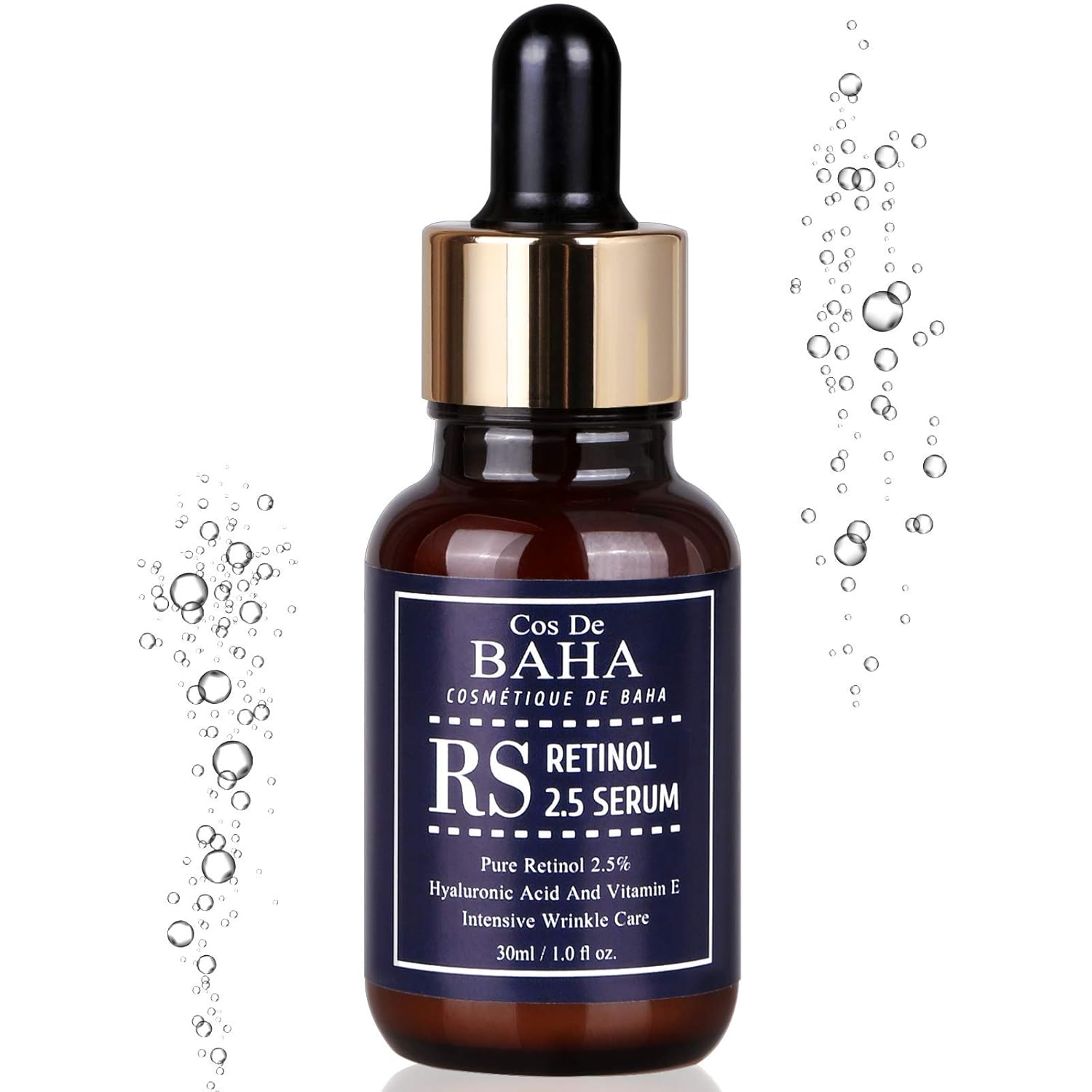 Retinol 2.5% Facial Serum with Vitamin E, Age Spot and Crepe Erase, 1 Fl Oz - Image 7