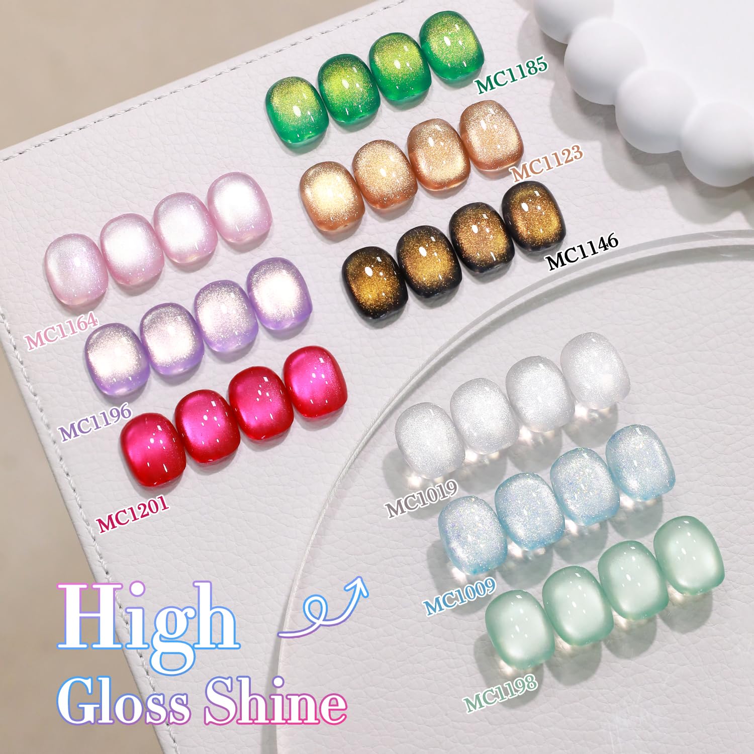 Double Rhythm 28 Piece 0.5oz Soak Off Gel Nail Polish Set for Home DIY Nail Art - Image 9