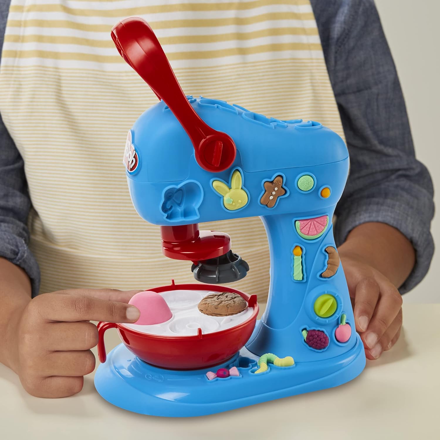 Play-Doh Kitchen Creations Cookie Baking Playset with Mixer 15 Cans 25 Tools Non-Toxic - Image 9