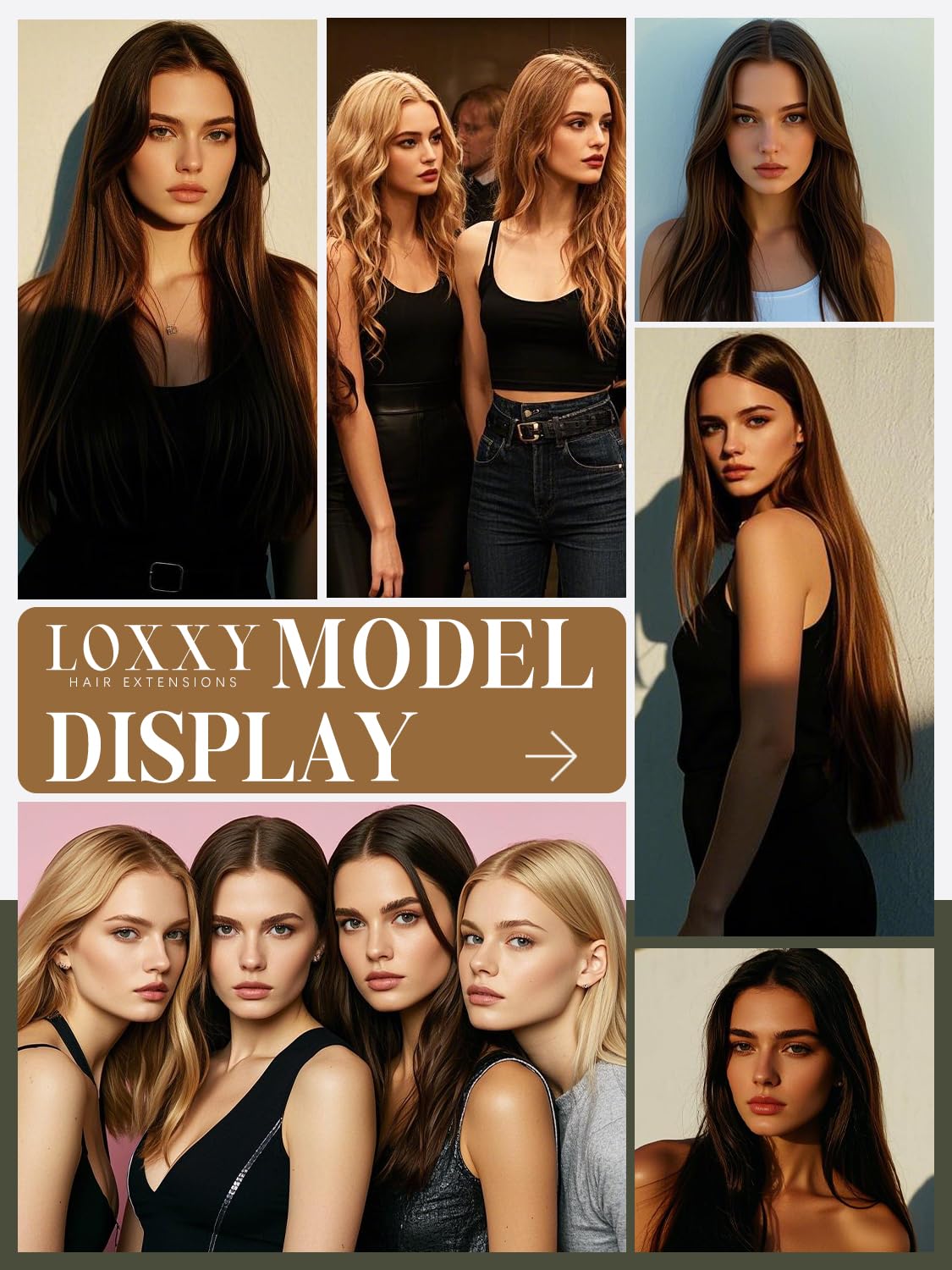 Loxxy Genius 18 Inch Ombre Ash Blonde to Platinum Human Hair Weft Extensions 50g - Image 5