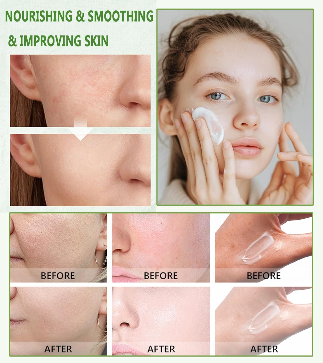 Avocado Daily Hydrating Face Cream 4 oz Lightweight Nourishing Lotion for Dry Skin - Image 4