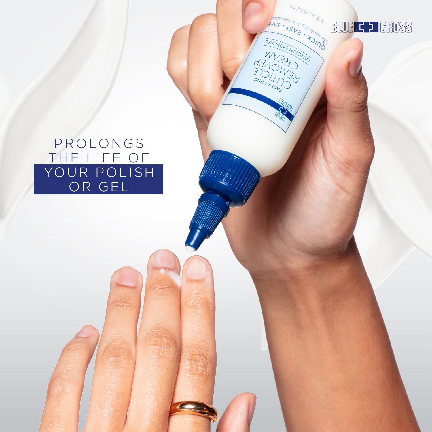 Blue Cross 2oz Cuticle Remover Cream for Dry Cuticles and Brittle Hang Nails - Image 4
