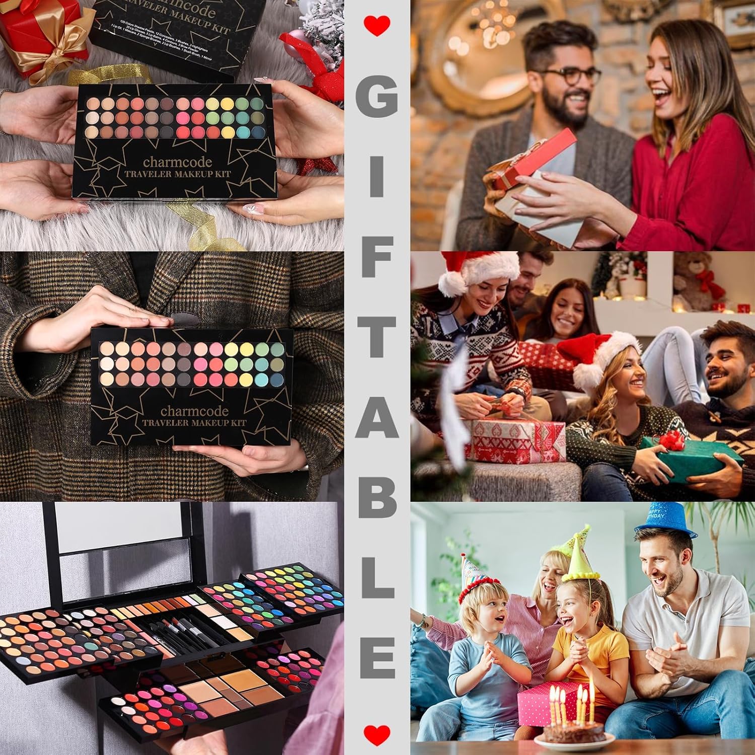 All-in-One Professional Big Makeup Kit for Teens and Women, Complete Beauty Case with Cosmetics Set - Image 6