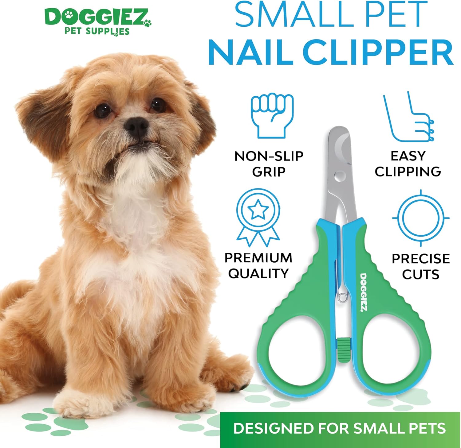 Stainless Steel Puppy Kitten Nail Clippers for Small Pets - Professional Safe Trimmer - Image 2