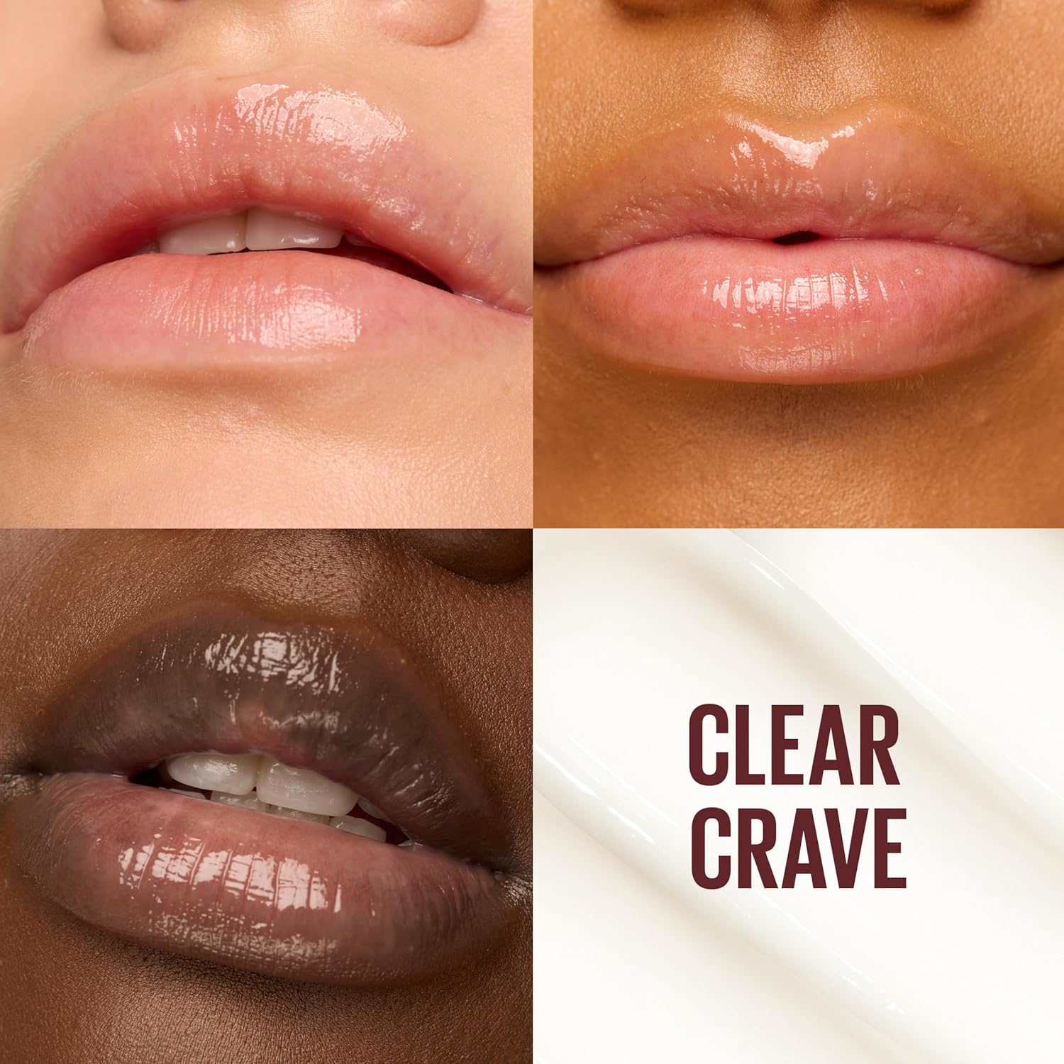 Maybelline Lifter Glaze Oil Balm Hydrating Lip Treatment Hyaluronic Acid Clear Crave 0.15 oz - Image 2
