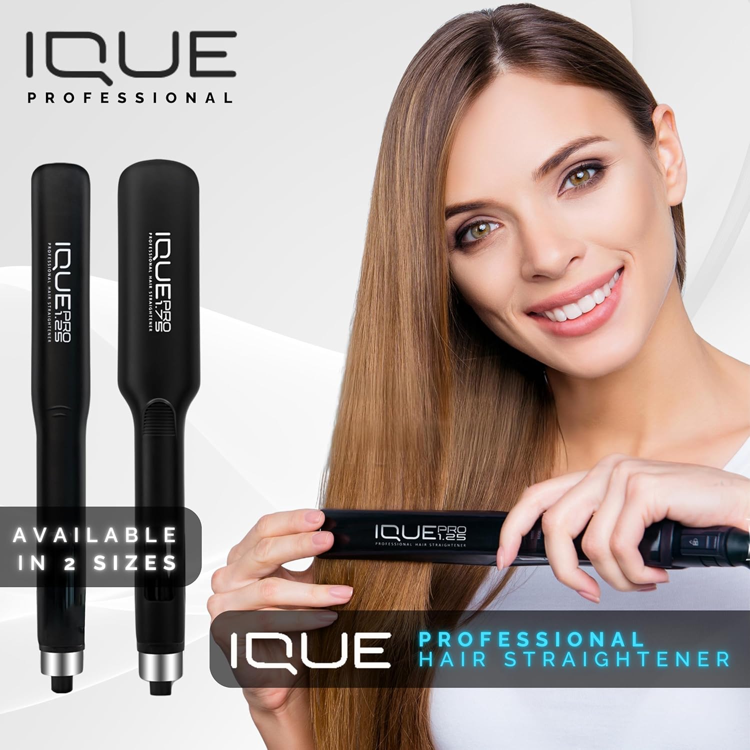 Nano Titanium 2-in-1 Flat Iron Hair Straightener Curler 1.25 Inch, Heats in 2 Seconds - Image 7