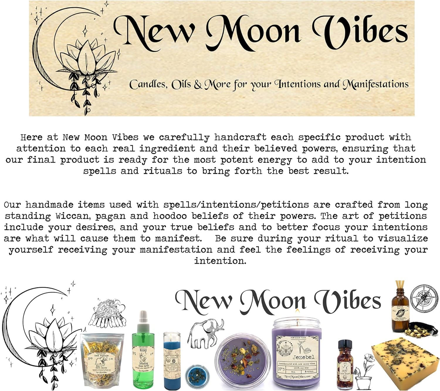 New Moon Vibes Fast Luck Oil 2 oz for Fortune Success and Favorable Outcomes - Image 8