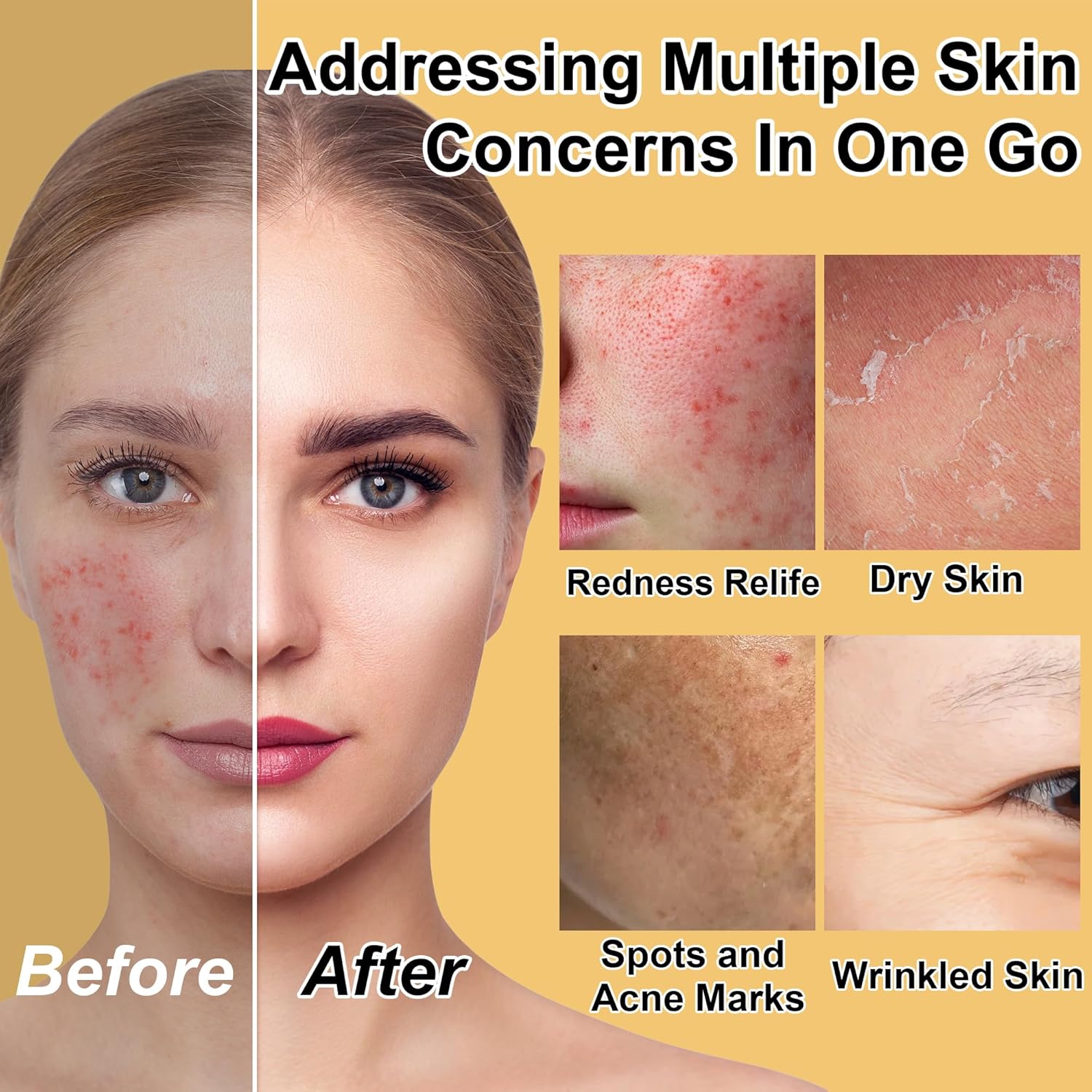 Hydrating Anti-Aging Repair Facial Skincare Set for Teens and Women - 5 Piece Gift - Image 2