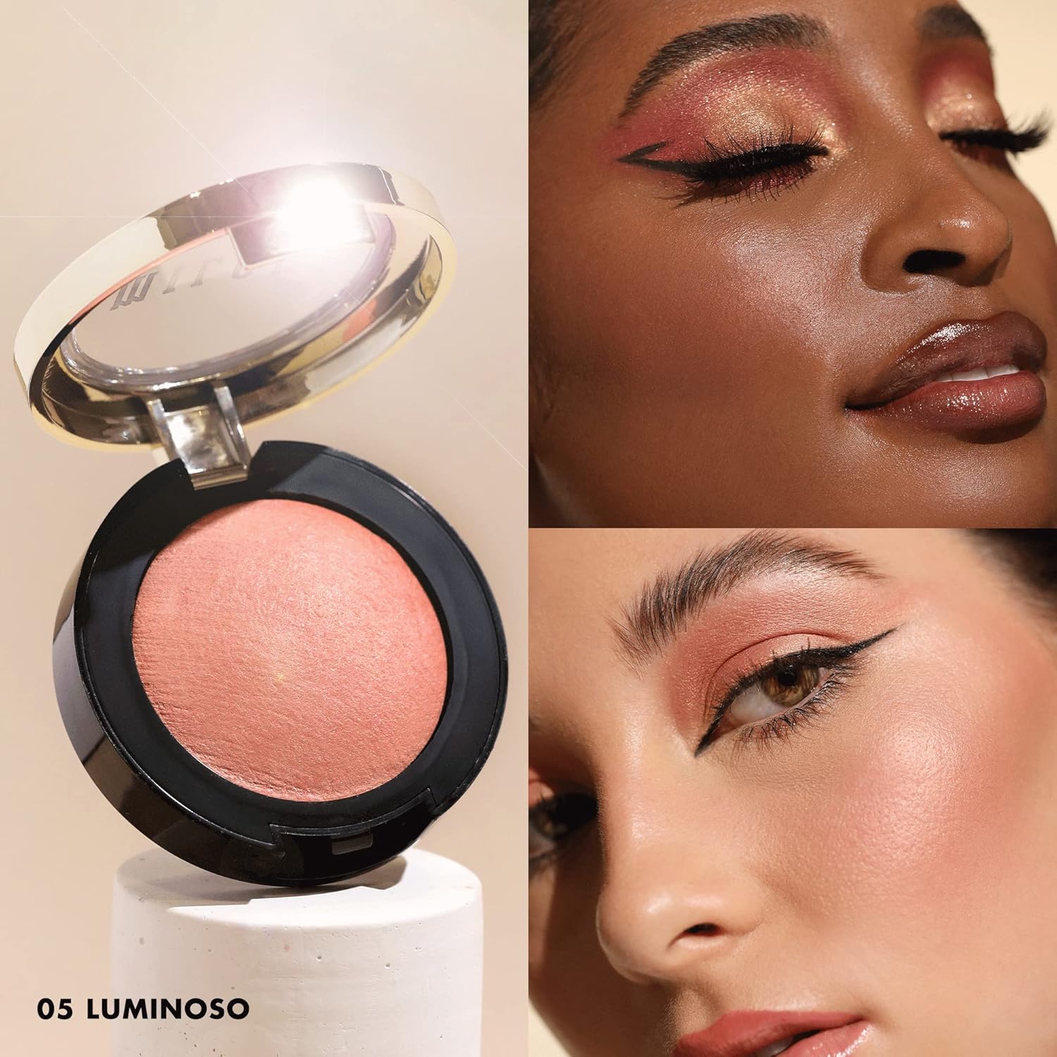 Milani Baked Blush Powder Luminoso 0.12 oz Cruelty Free Makeup - Image 10