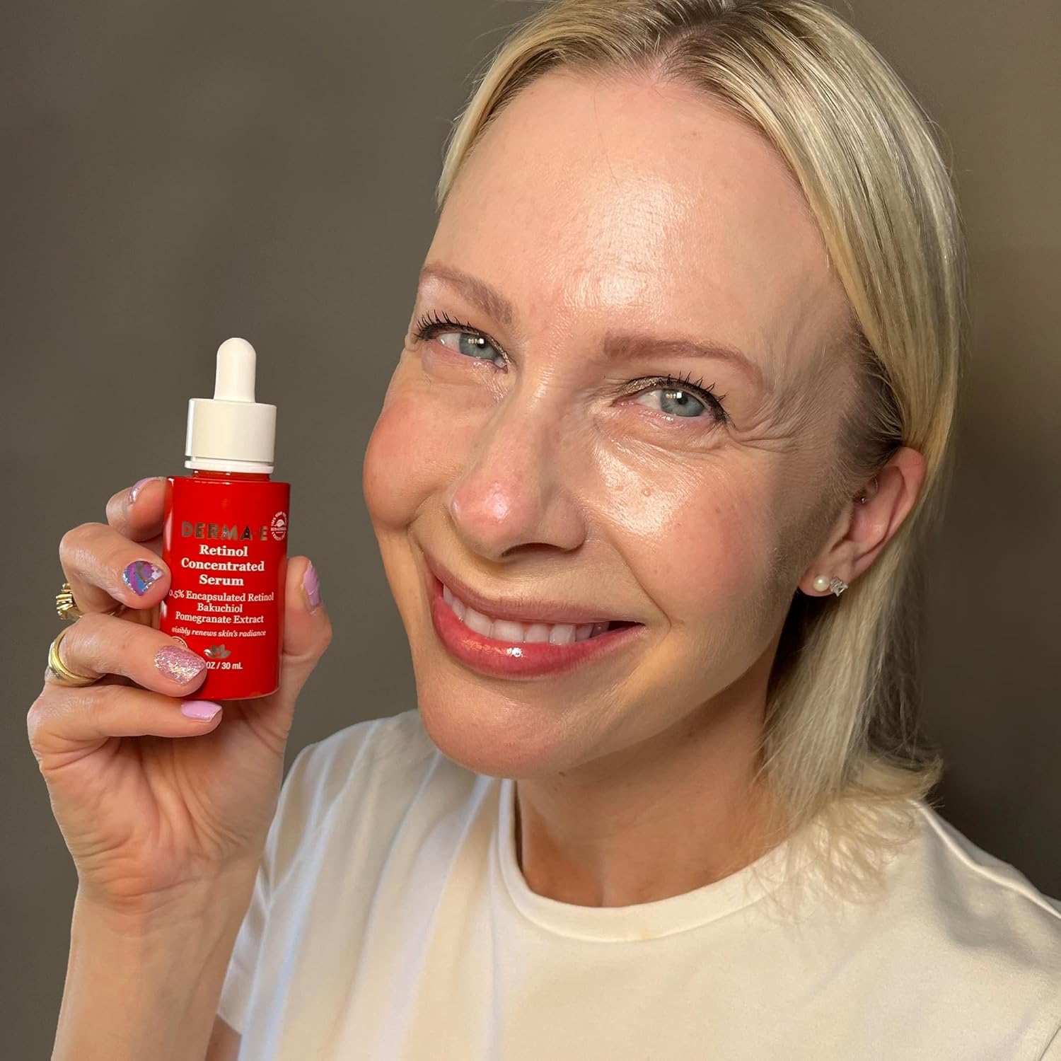 DERMA E Anti-Wrinkle Retinol Serum 1 Fl oz Concentrated Youthful Skincare - Image 4