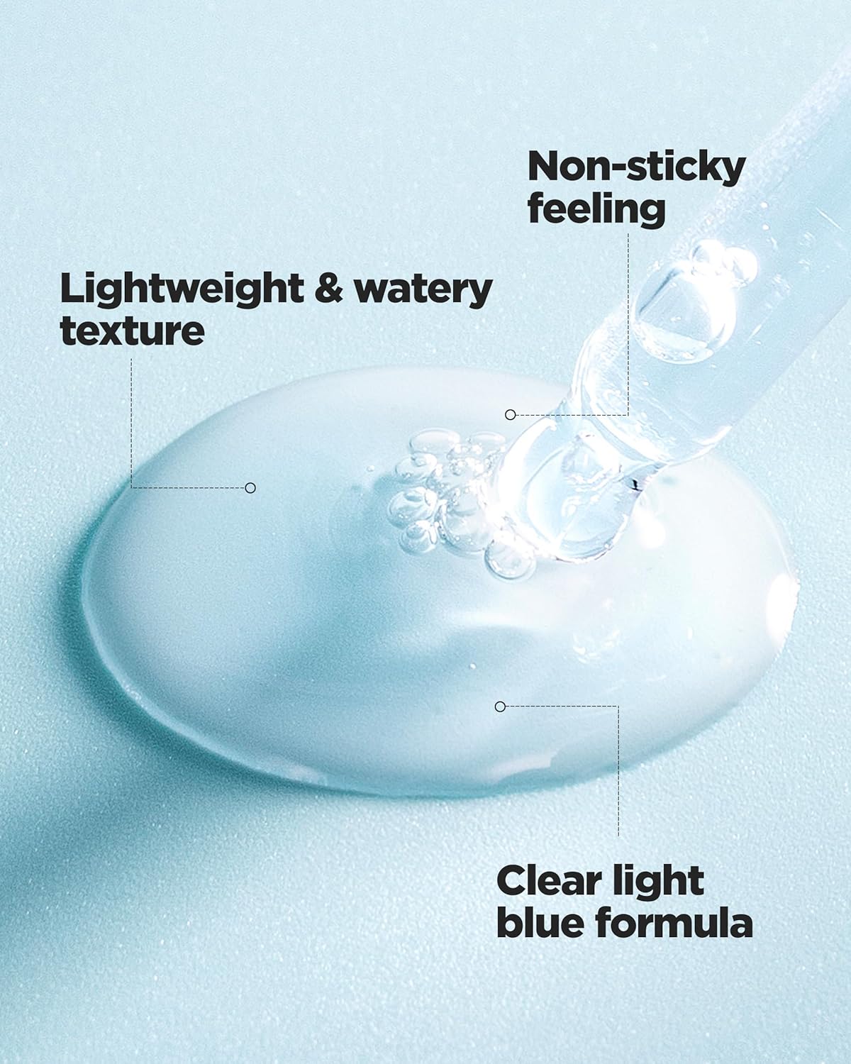 WELLAGE Real Hyaluronic Blue Ampoule 100ml Fragrance Free Hydrating Serum for Sensitive Skin - Image 5