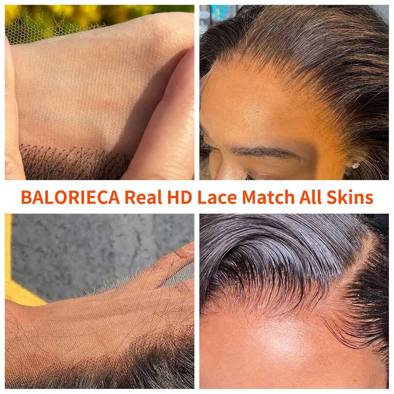 12 Inch 100% Raw Cambodian Human Hair 5x5 HD Lace Closure Wig Pre-Plucked - Image 6