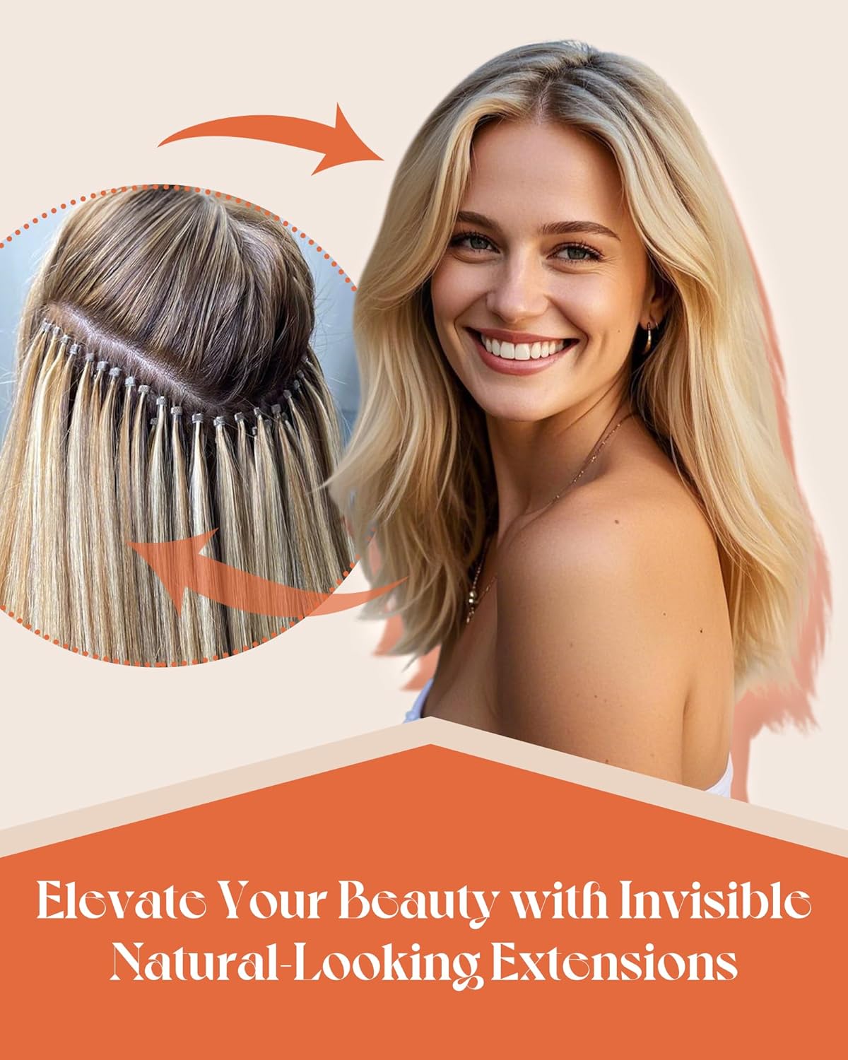Sunny Hair 20 Inch Dark Brown I Tip Remy Human Hair Extensions 50g - Image 7