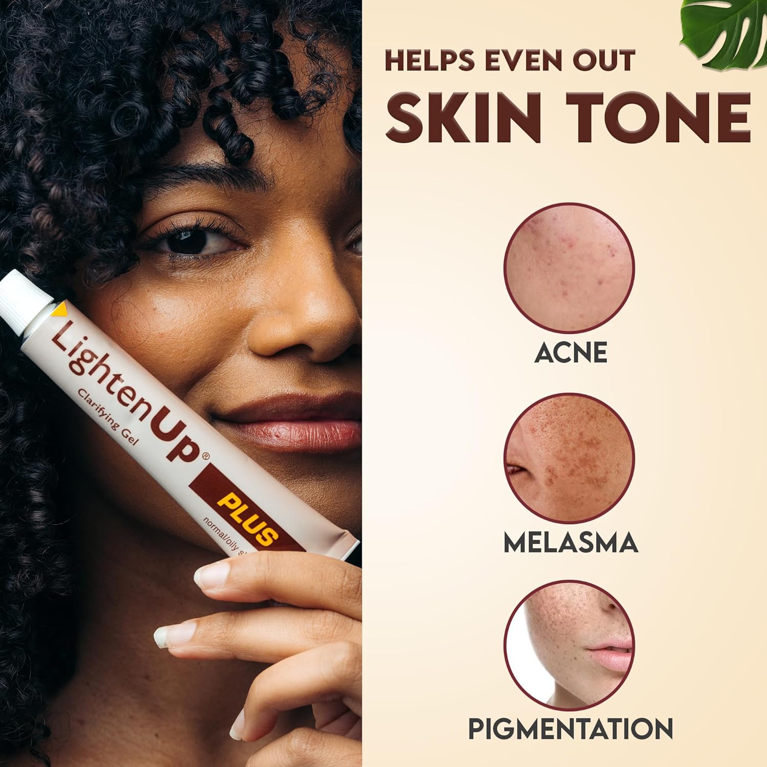 OMIC Lighten-Up Plus Clarifying Gel 1 oz Brightening Cream for Knuckles Elbows Hands Armpits with Alpha Arbutin - Image 6