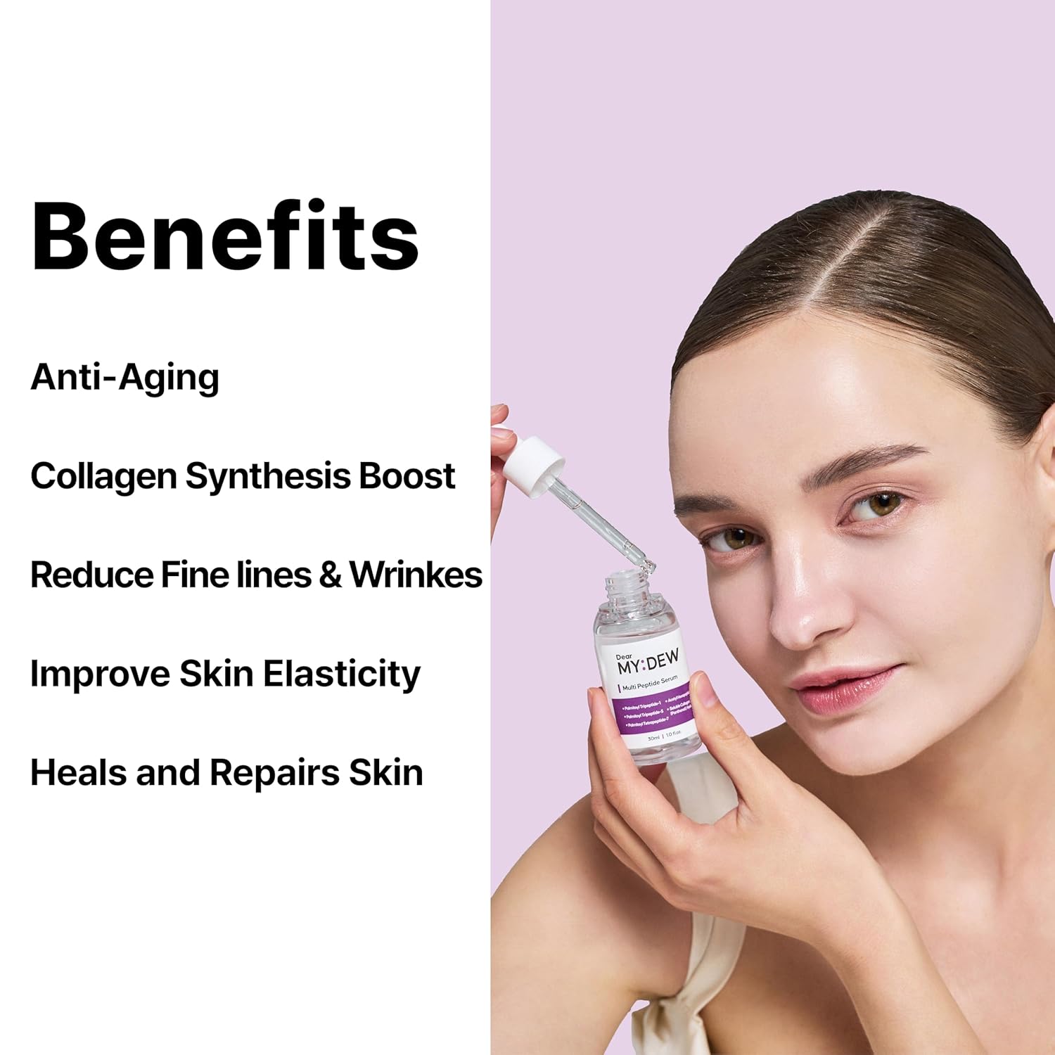 **Matrixyl 3000 Argireline Vegan Collagen Multi Peptide Complex Serum 1 Fl Oz** - Image 3