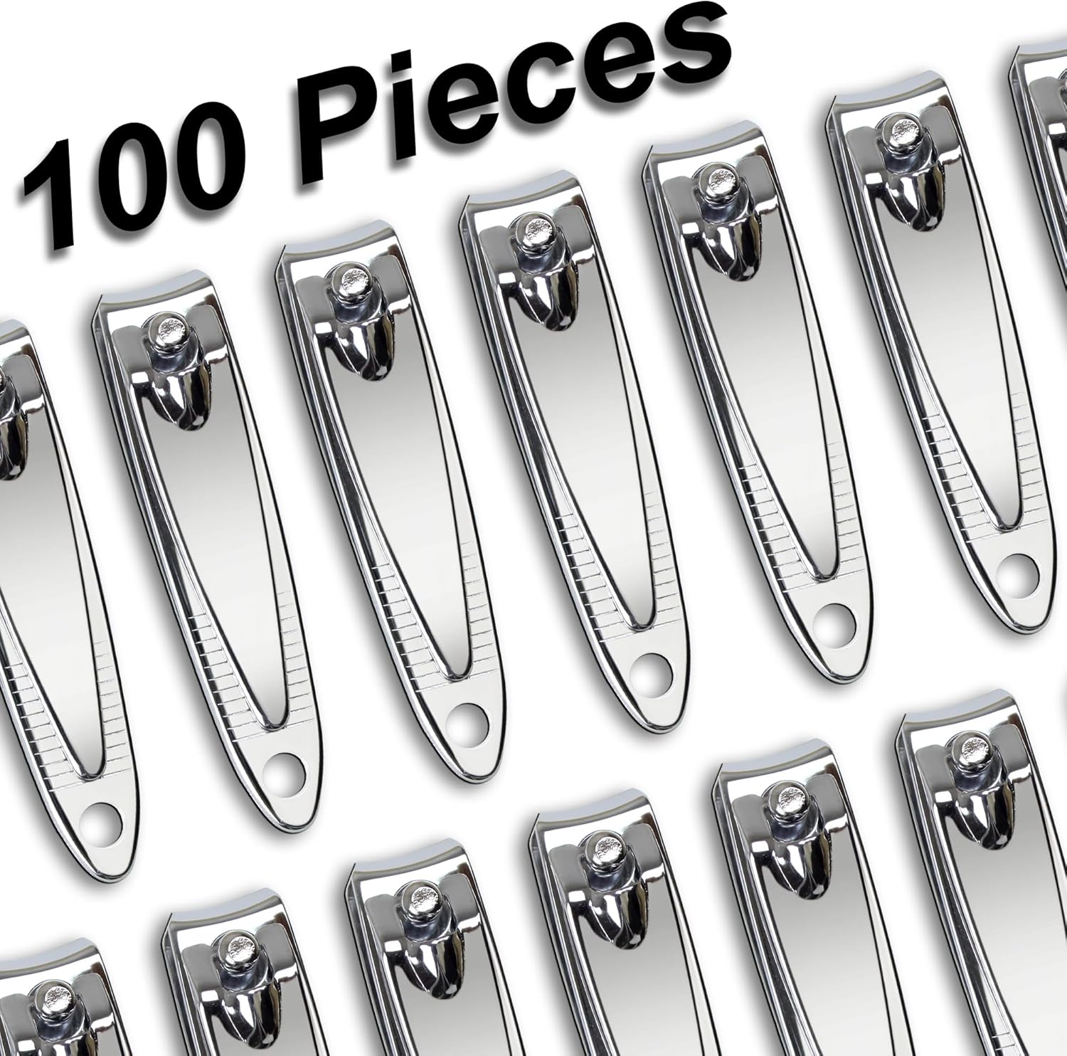 100 Ultra Sharp Stainless Steel Nail Clippers Set Portable for Travel and Home Use - Image 6