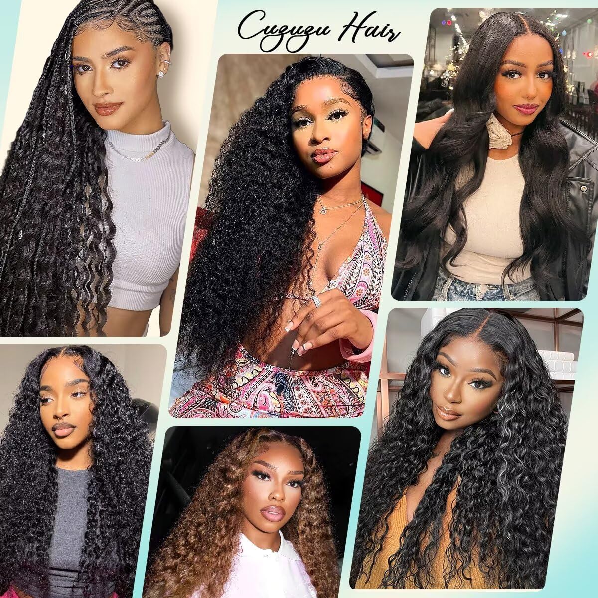 22 24 26 Inch Deep Wave 12A Human Hair Bundles 100% Unprocessed Brazilian Extensions - Image 6