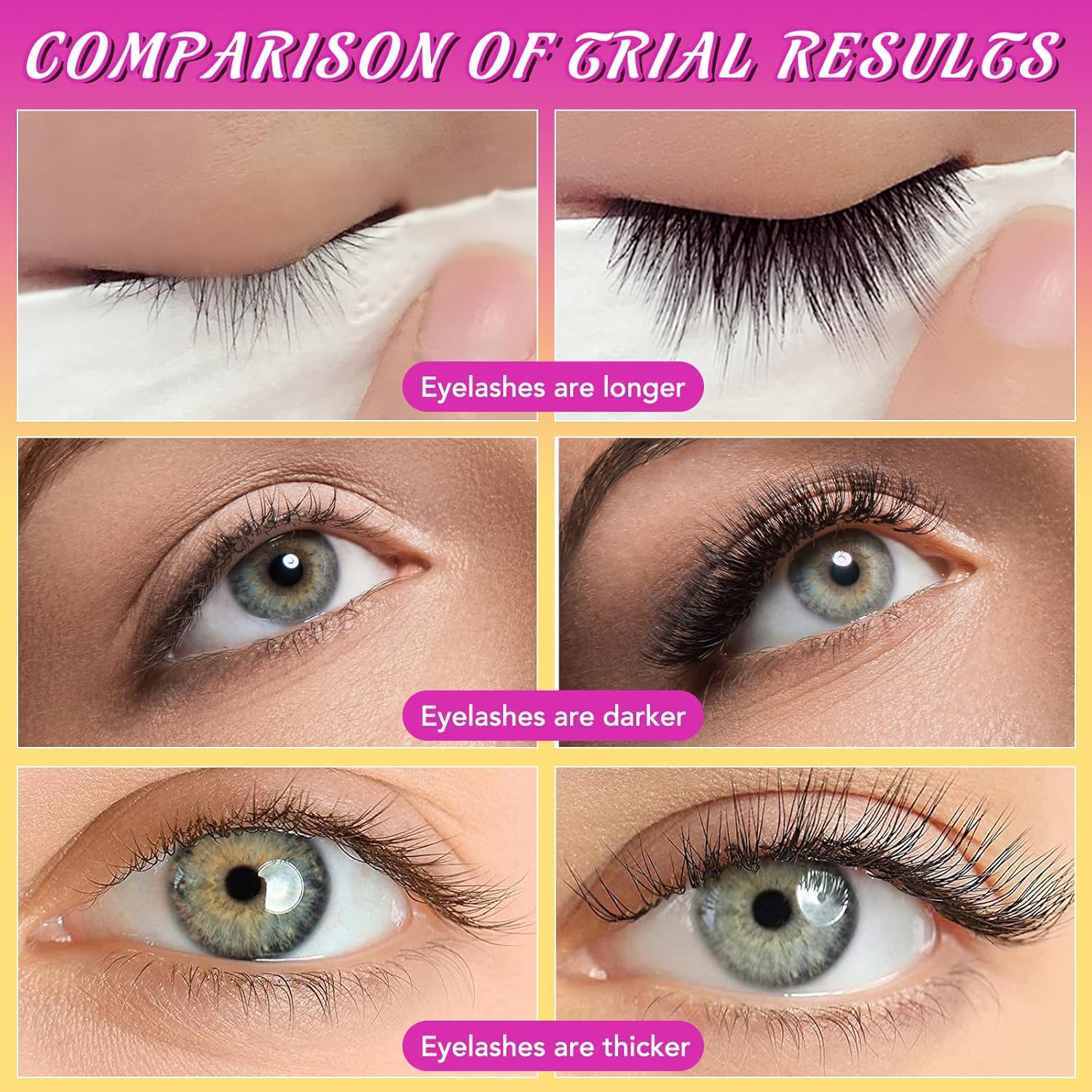 10ml Fuller, Longer-Looking Eyelash Growth Serum for Nourishing Damaged Lashes - Image 7