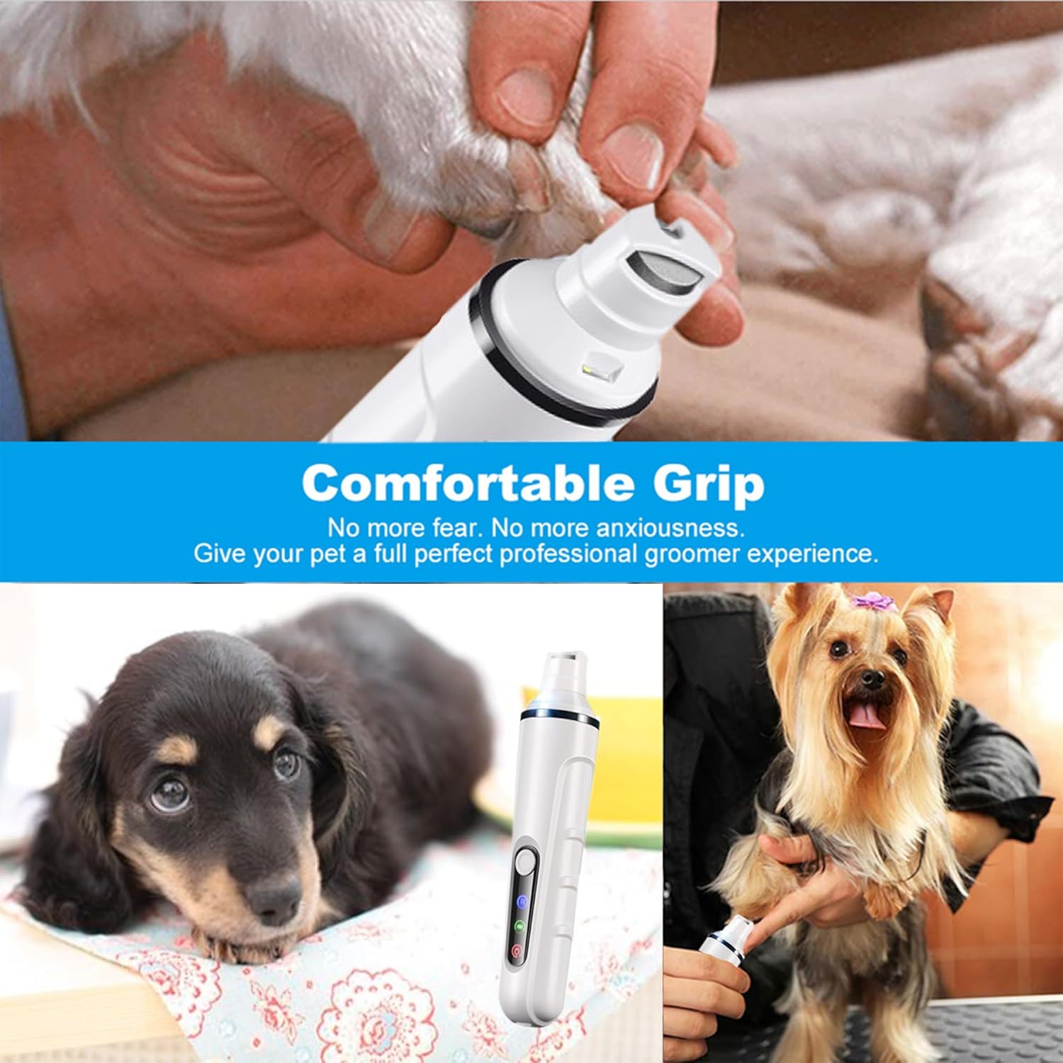 CSD Large Dog and Puppy Nail Clippers Grooming Trimmer Set - Image 5