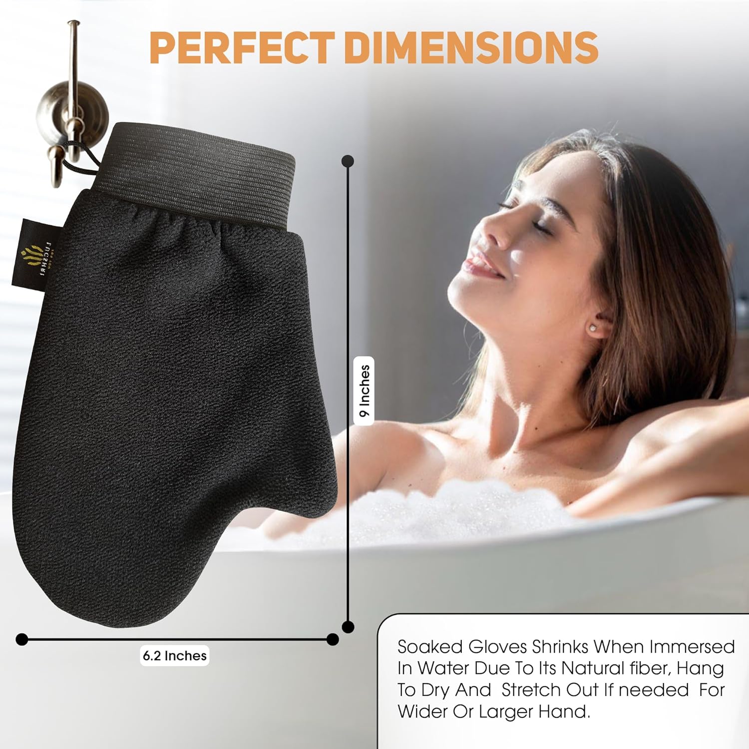 Deep Exfoliating Glove for Self Tanning Removal and Skin Prep, 1 Pack - Image 5