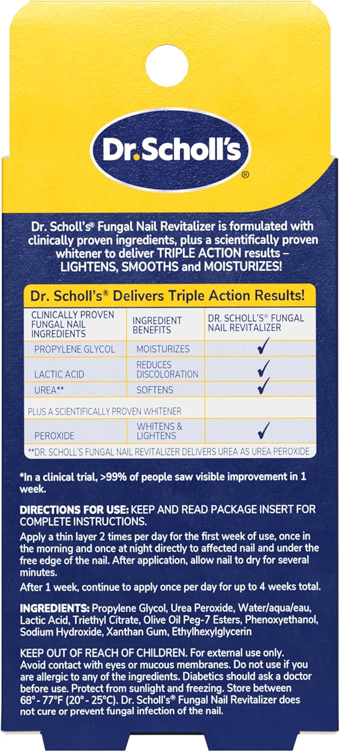 Dr. Scholl's 10ml Fungal Nail Revitalizer Liquid Treatment for Healthy Nails - Image 7