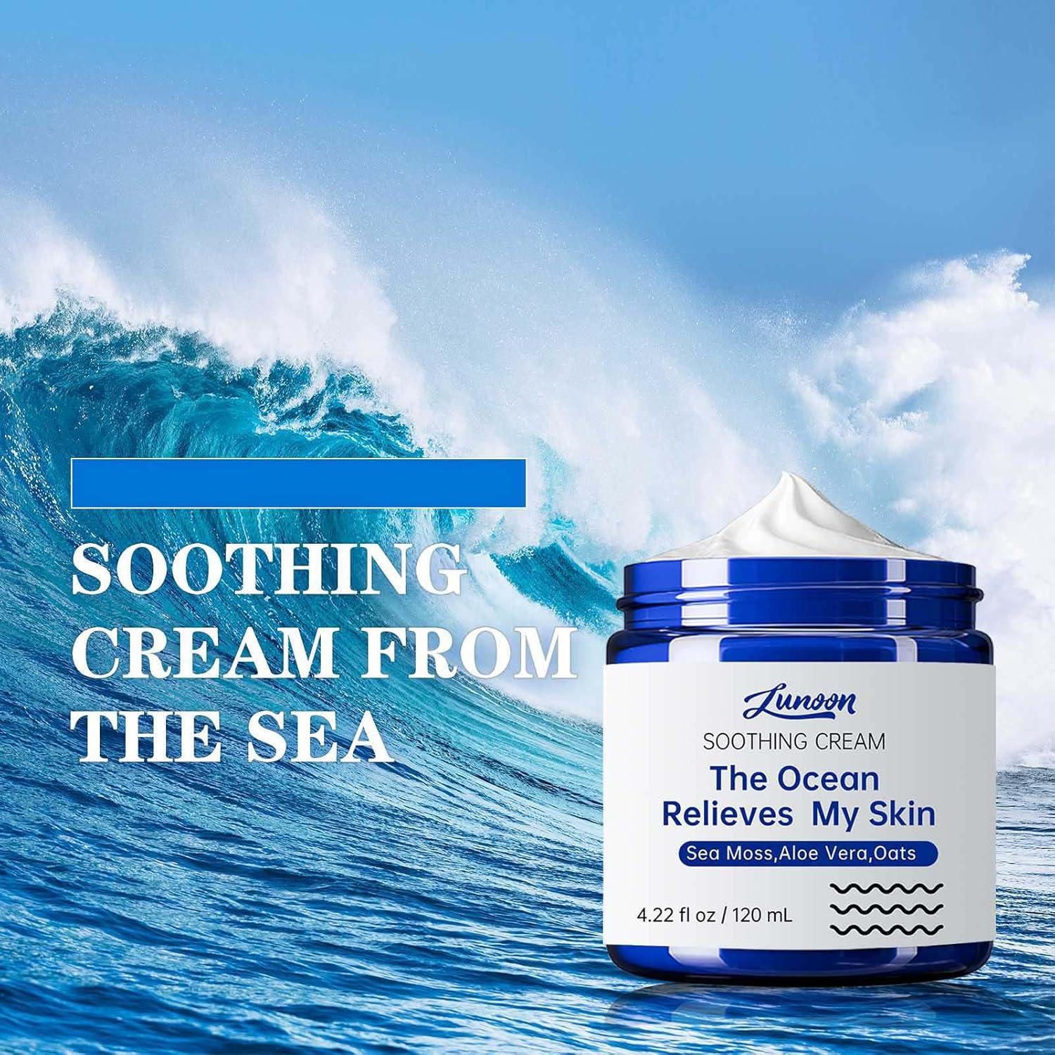 Natural Soothing Eczema Cream for Sensitive Skin Face Body Moisturizer 4 Oz - Image 7