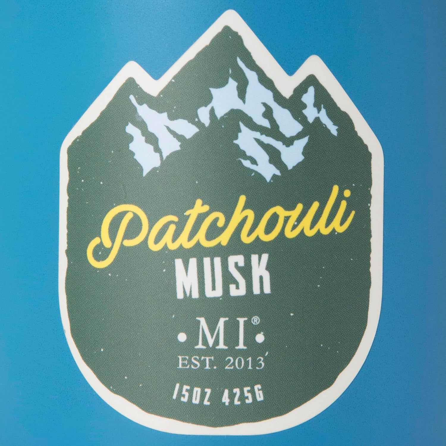 Manly Indulgence Patchouli Musk Scented Candle for Men, 15 oz, 2 Wick, 60 Hour Burn Time - Image 5