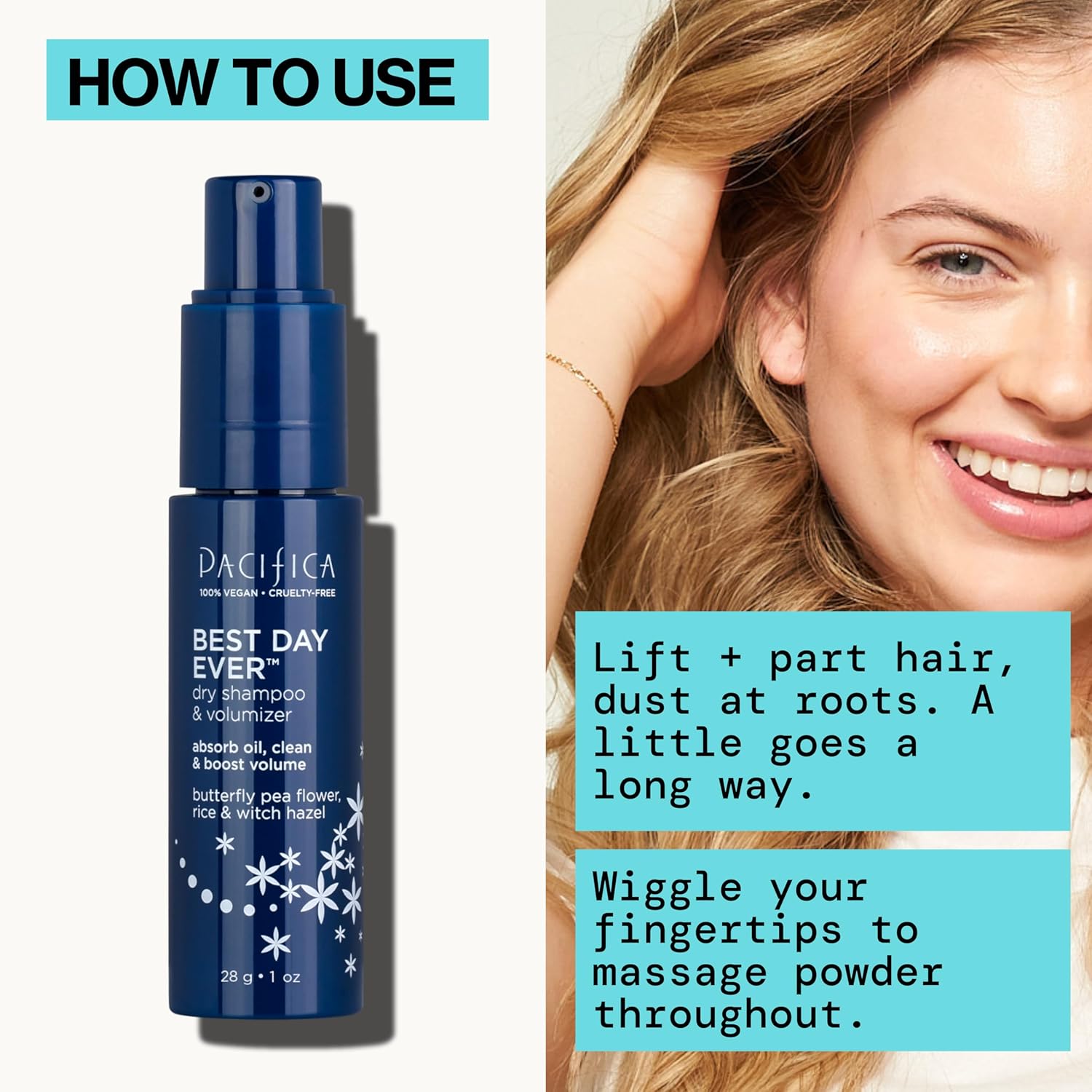 Pacifica Dry Shampoo Powder 3 oz - Waterless Volumizer for All Hair Types - Image 9