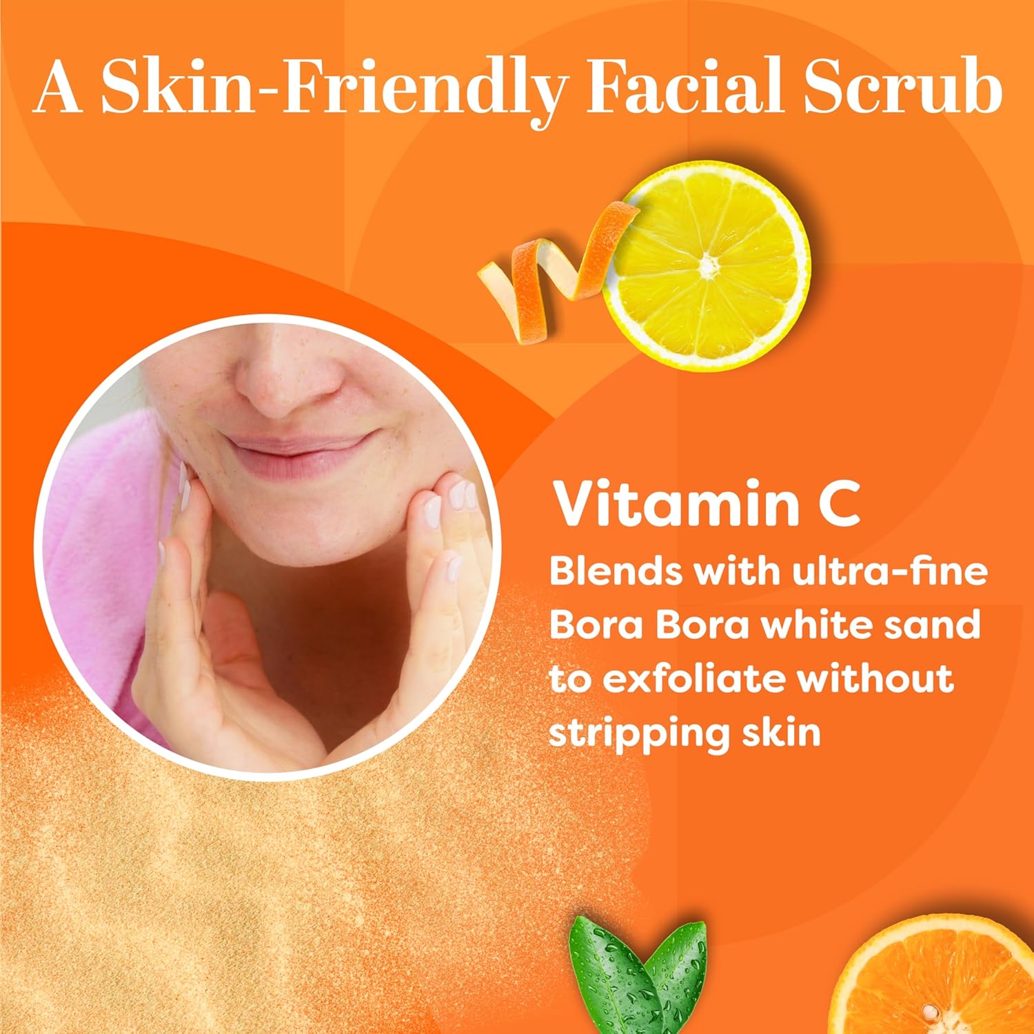 TruSkin Vitamin C Gentle Daily Face Scrub 4 Oz for All Skin Types - Image 3