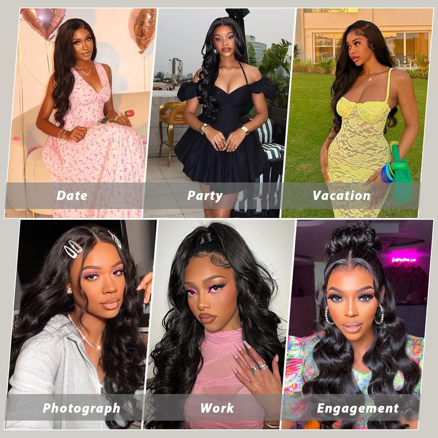 12A Body Wave Human Hair Bundles with HD Lace Frontal Closure, 20 Inches - Image 7