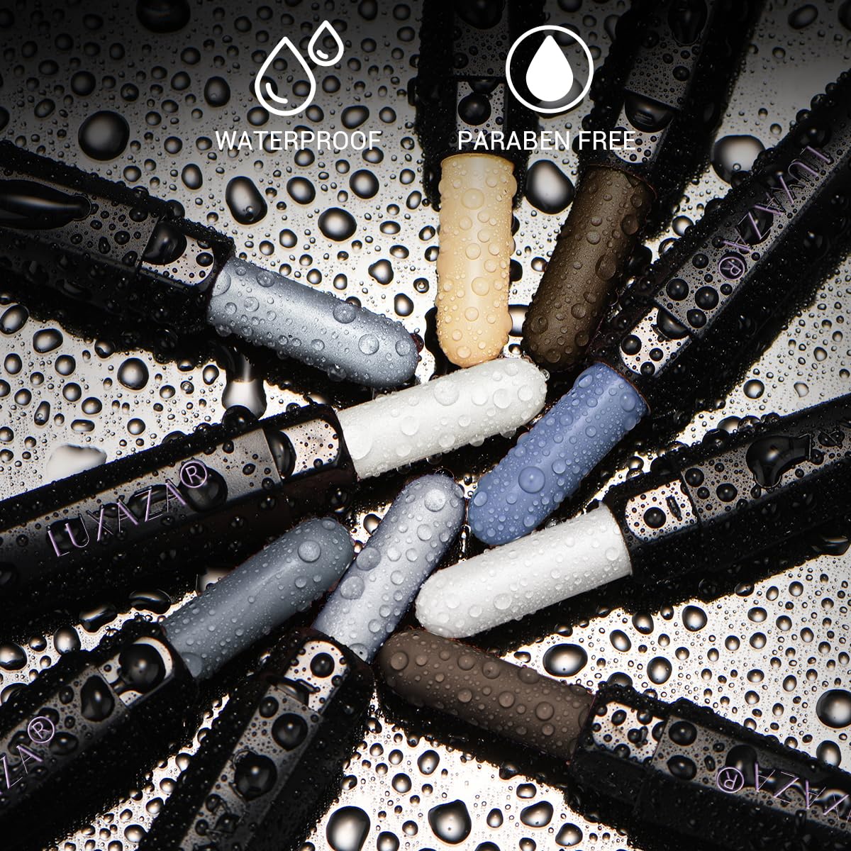 6PCS Neutral Cream Eyeshadow Stick Set Metallic Shimmer Matte Finish - Image 7
