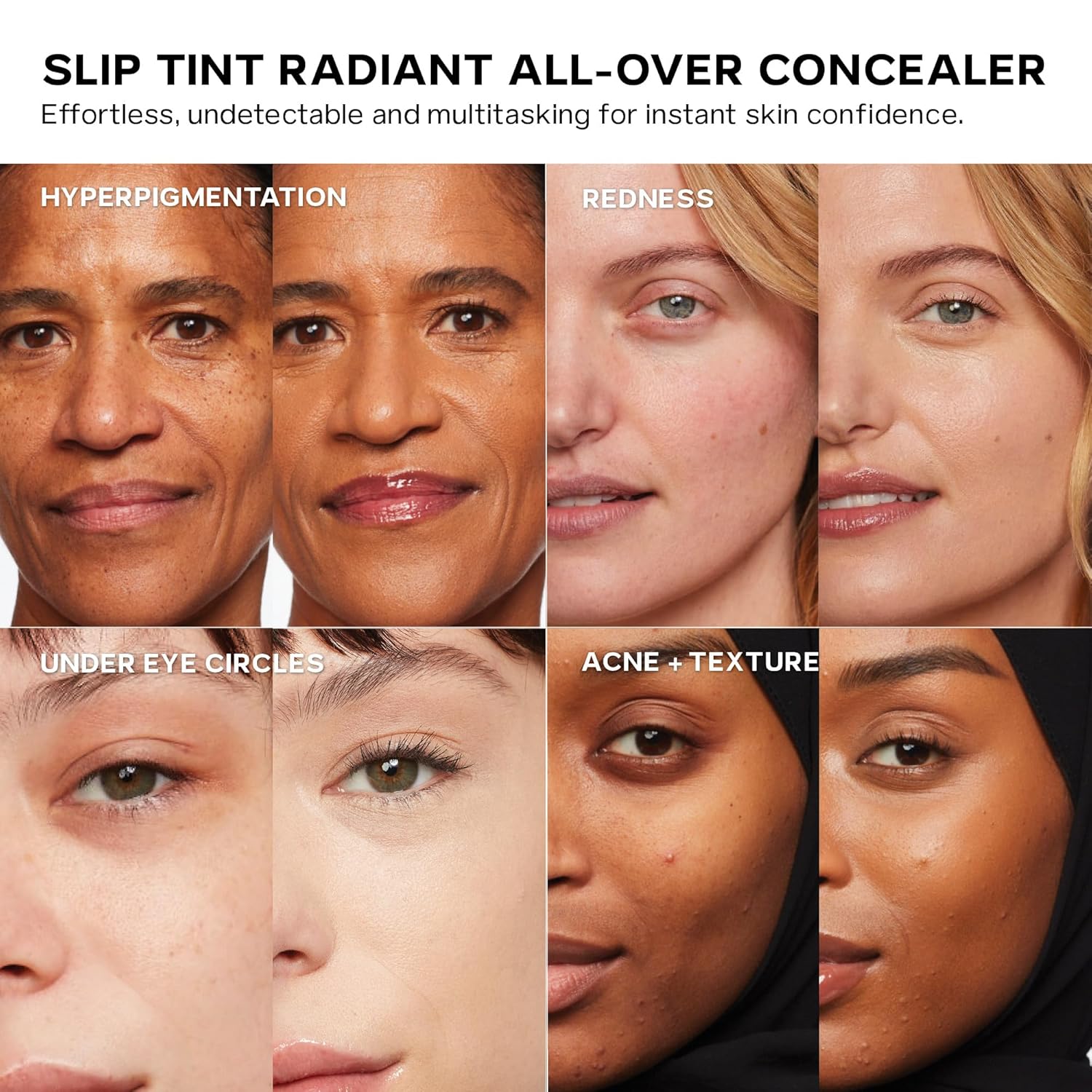 Saie Slip Tint Radiant Cream Concealer 0.17 oz for Dark Circles - Image 6
