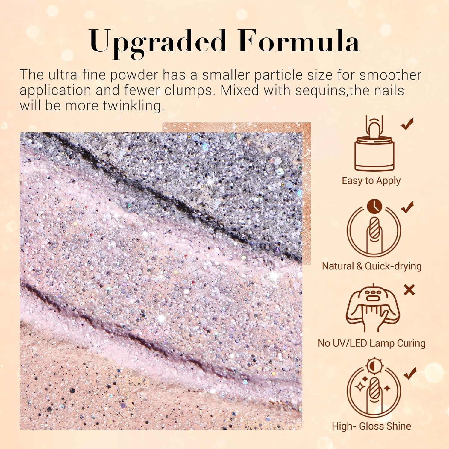 AZUREBEAUTY 6-Color All Seasons Dip Powder Nail Set No Lamp Needed - Image 7