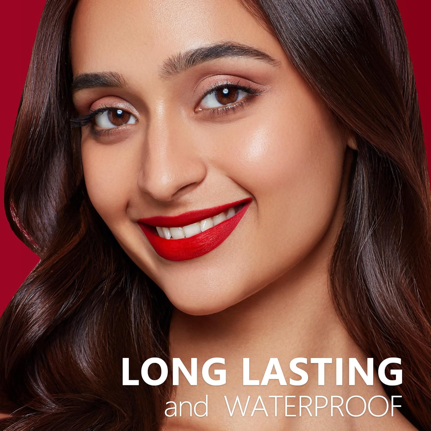 A48 Tea Time Long Lasting Smudgeproof Transferproof Vegan Red Lipstick for Women 1 Pack - Image 3