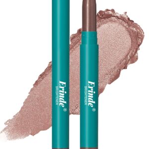 Erinde Eyeshadow Stick, Eye Brightener Stick, Shimmer Creamy Eye Shadow Makeup, Waterproof Long Lasting Glitter Highlighter Eye Liner Pencil, Mauve Taupe