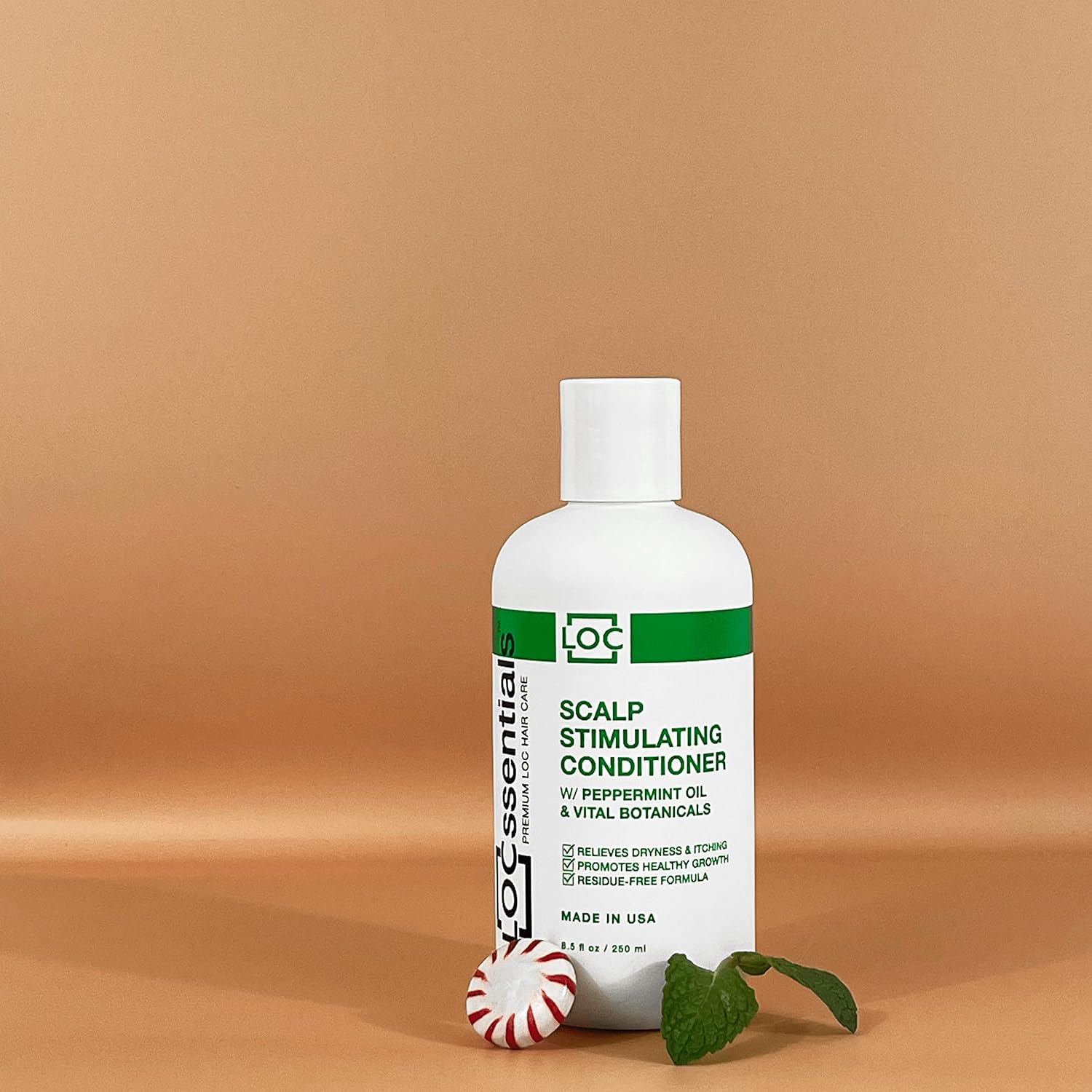 8 oz Silicone-Free Scalp Stimulating Dreadlock Conditioner with Peppermint Oil - Image 2