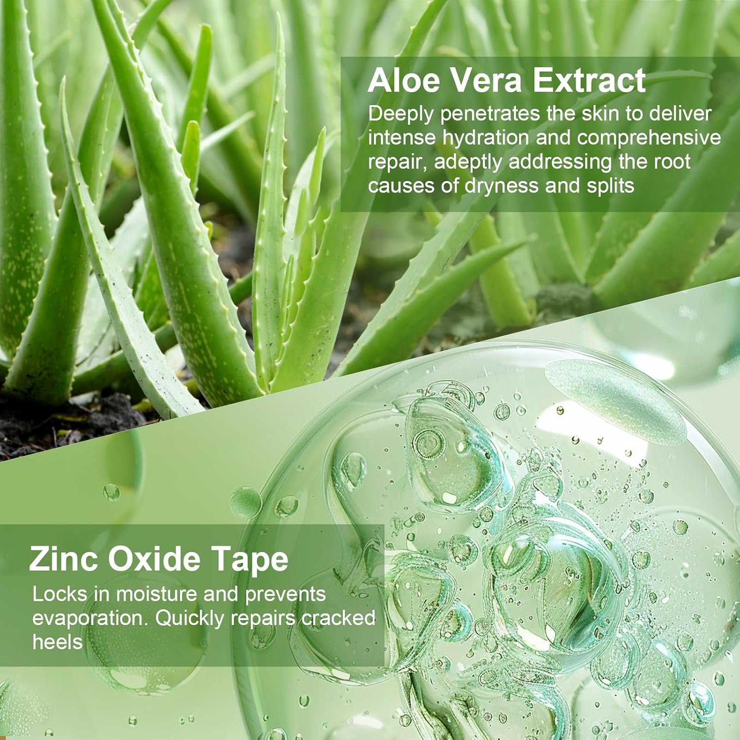 50 Piece Aloe Vera Hand Treatment Patches for Dry Cracked Skin Repair - Image 5