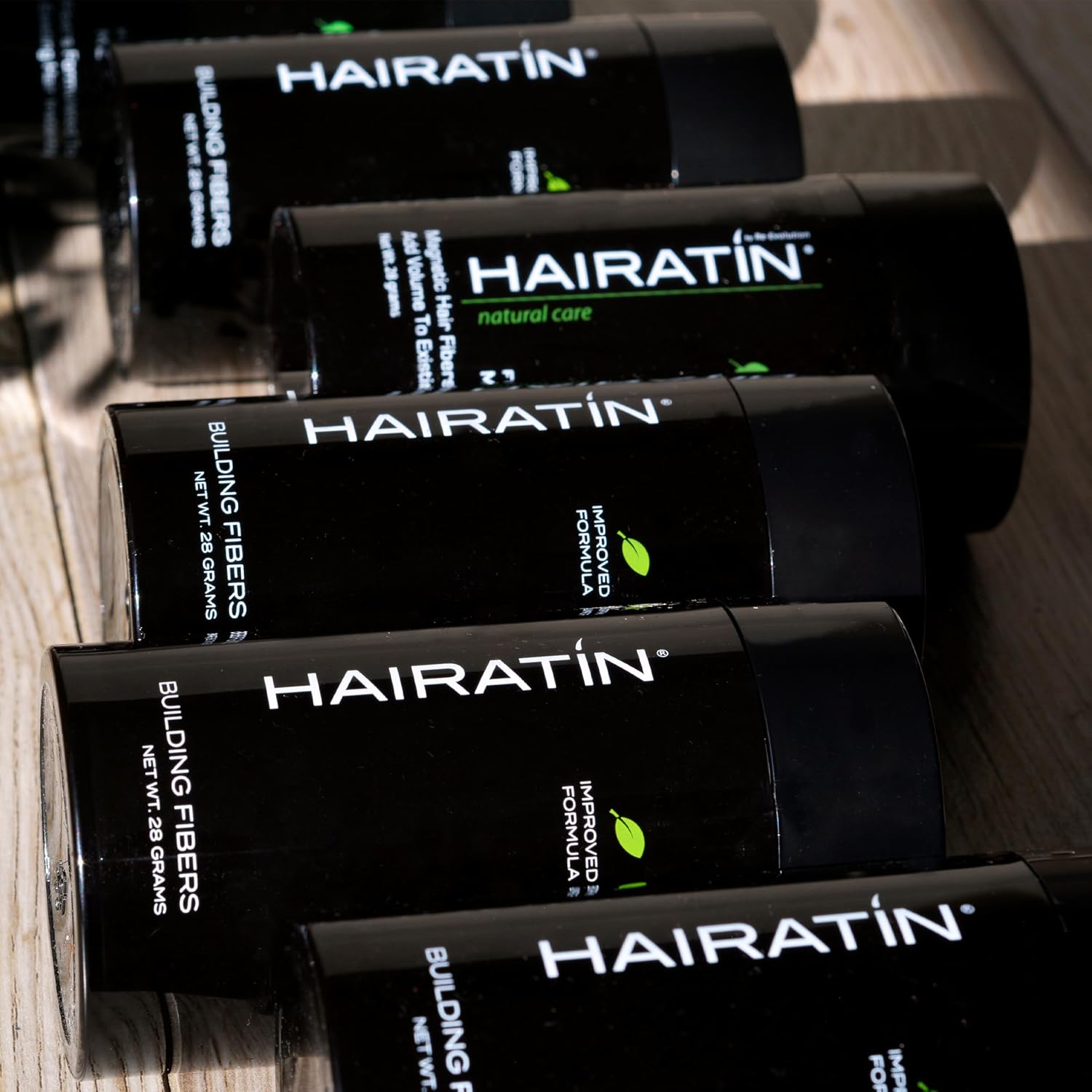HAIRATIN Dark Brown Building Fibers for Thinning Hair, 28G Instant Concealer - Image 6