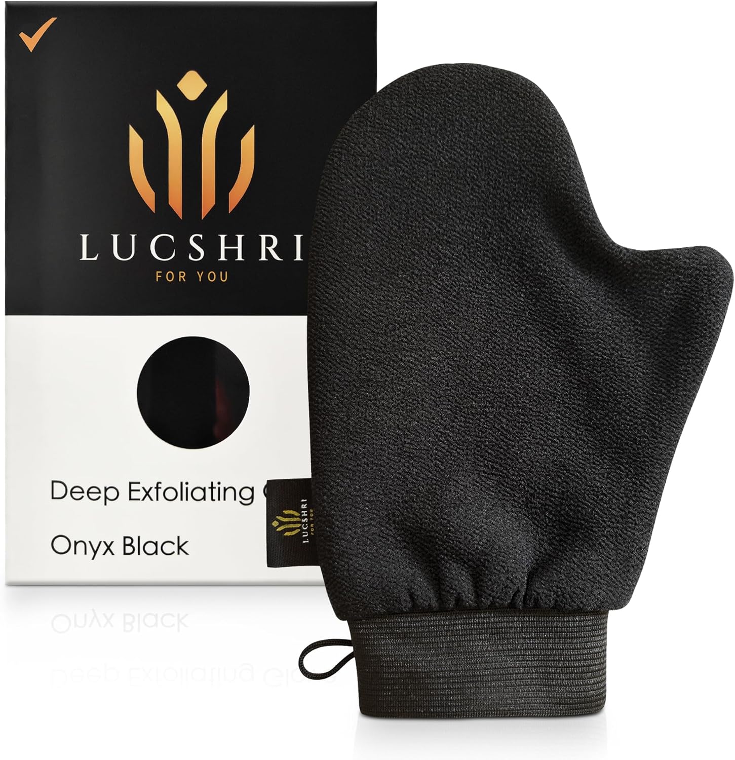 DeepExfoliating Glove-Body Scrubber-Self Tanning & Spray Tan Removal&Prep-Dry Skin Remover- Ingrown Hair Prevention & Treatment-for Men & Women (Pack of 1)