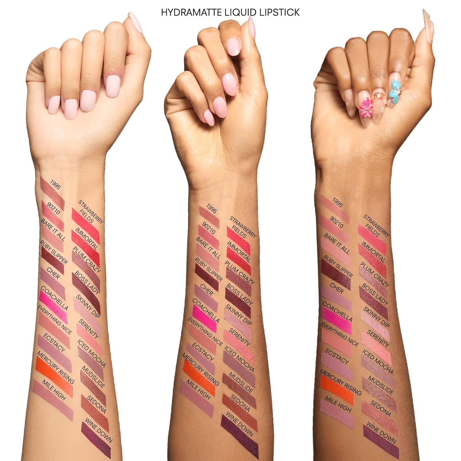 Gerard Cosmetics Immortal Red Matte Liquid Lipstick 0.21 oz Non-Drying Formula - Image 6